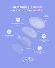 Cargar imagen en el visor de la galería, Parches para Granos, uso de noche - Nipskin®
