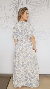 Vestido Serena Azul Claro