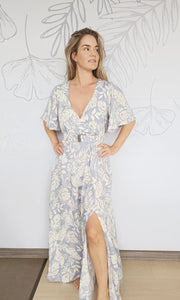 Vestido Serena Azul Claro