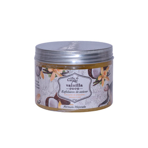 Exfoliante de azúcar de Vainilla Coco 350gr