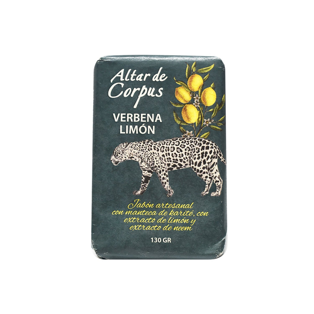 Jabón artesanal de Verbena Limón 130gr