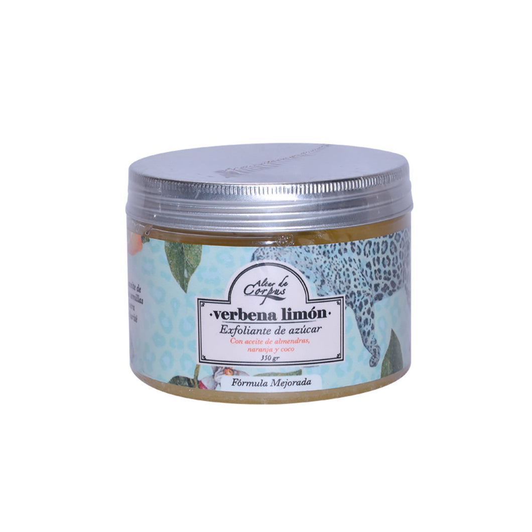 Exfoliante de azúcar de Verbena Limón 350gr