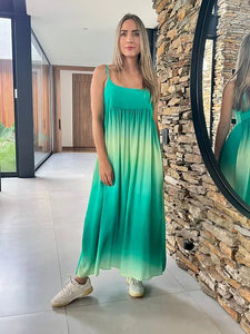 Vestido Cereza Verde