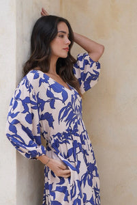 Vestido Gaia Azul
