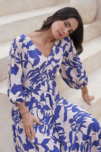 Cargar imagen en el visor de la galería, Vestido Gaia Azul

