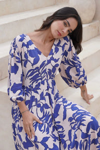 Vestido Gaia Azul