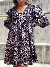 Cargar imagen en el visor de la galería, Vestido Corto Animal Print
