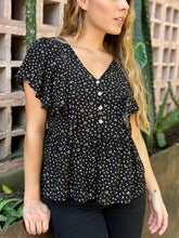 Cargar imagen en el visor de la galería, Blusa Juanita Negra
