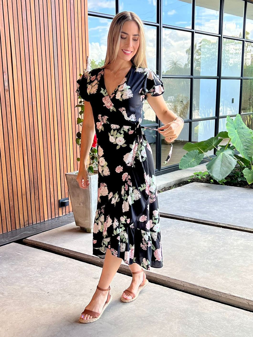 Vestido Lisa Negro