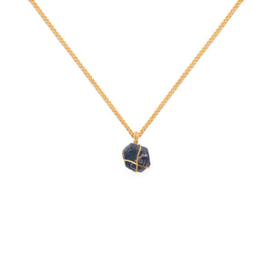 Collar Cadena Oro Zafiro