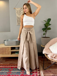 Pantalón Paulina Lino