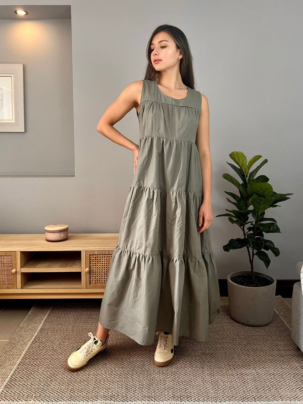 Vestido Praia Militar