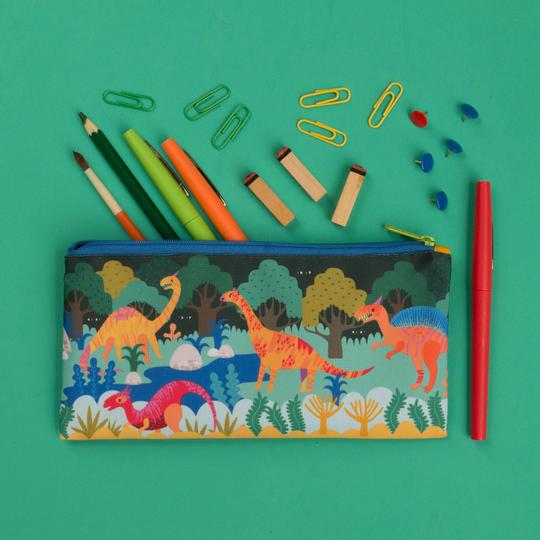 Bolsa De Colores Sencilla Dinosaurios