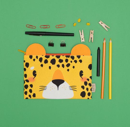 Bolsa De Colores Cara De Felino