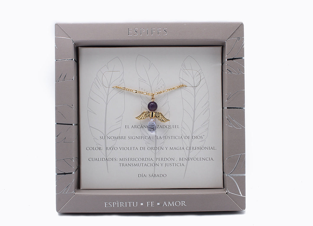 Collar ángel Zadquiel