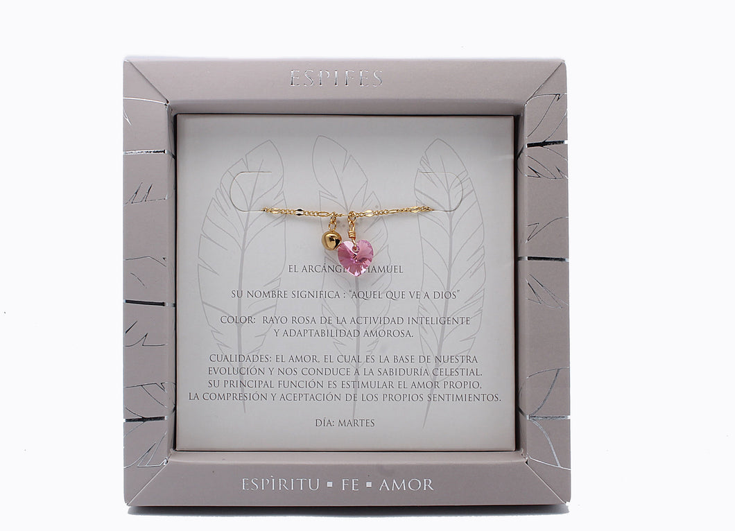 Collar Llamador ángel Chamuel