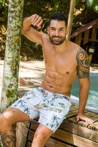 Pantaloneta de Hombre - 0502 | Men's Swim Trunks Quick Dry Shorts with Pockets 0502