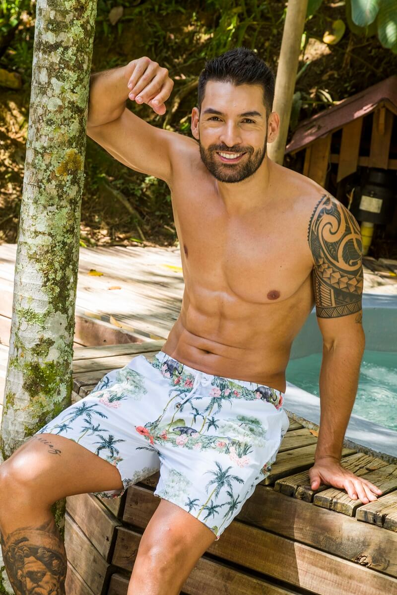 Pantaloneta de Hombre - 0502 | Men's Swim Trunks Quick Dry Shorts with Pockets 0502