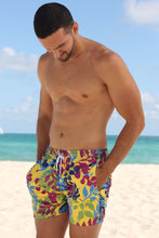 Cargar imagen en el visor de la galería, Pantaloneta de Hombre  | Men&#39;s Swim Trunks Quick Dry Shorts with Pockets 1001 06 04
