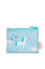 Cargar imagen en el visor de la galería, Monedero Unicornios Azul
