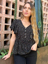 Cargar imagen en el visor de la galería, Blusa Juanita Negra
